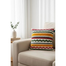 Rolivs Sirius Çizgili Çok Desenli Kırlent 47x47cm - NK 2360