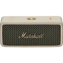 Marshall Emberton II Bluetooth Hoparlör, Cream Renk, Taşınabilir ve Şık Tasarım Özellikleriyle
