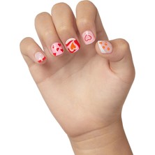 İmPRESS Kendinden Yapışkanlı Çocuk Takma Tırnağı Renkli