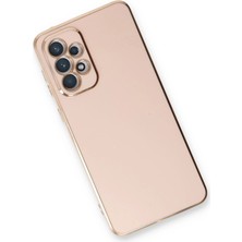 Derin Stok Galaxy A53 5g Kılıf Volet Silikon - Pembe