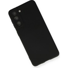 Derin Stok Galaxy S22 Kılıf First Silikon - Siyah