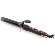 Fakir Estelle 25 mm Saç Maşası Siyah Rose Seramik Kaplama ile 200°C Isı Ayarı ve Dalga İşlevi