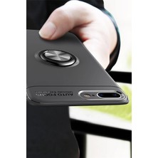 Derin Stok Iphone 7 Kılıf Range Yüzüklü Silikon - Kırmızı