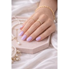 İmPRESS Kendinden Yapışkanlı Takma Tırnak Kısa Lila