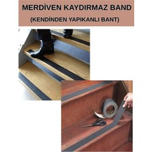 Kl Home 15 Metre Kaydırmaz 25MM Merdiven  Band - Kendinden Yapıkanlı Bant