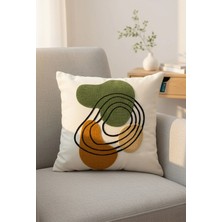 Rolivs Honra Soyut Form Punch Kırlent 47x47 cm - NK 2616