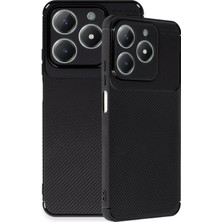 Derin Stok C61 Kılıf Auto Focus Karbon Kapak - Siyah