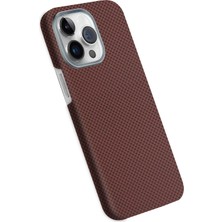 Derin Stok Iphone 15 Volt Magsafe Kapak - Kırmızı