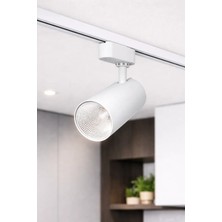 Hero Led 30 Watt LED Ray Spot - LED Spot Armatür 360 Derece Hareketli - Beyaz Kasa