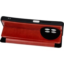 Derin Stok 12 5g Kılıf Flip Cover - Kırmızı