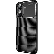 Derin Stok Note 60 Kılıf Auto Focus Karbon Kapak - Siyah