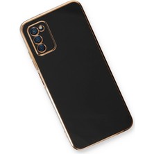 Derin Stok Galaxy A03S Kılıf Volet Silikon - Siyah