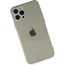 Derin Stok Iphone 12 Kılıf Fly Lens Silikon - Şeffaf