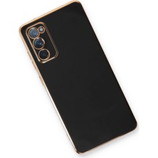 Derin Stok Galaxy S20 Fe Kılıf Volet Silikon - Siyah