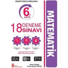 6. Sınıf 18 Deneme Sınavı Matematik