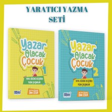 Enda Yayıncılık Yazar Olacak Çocuk 1-2 Kitap Seti – Dilek Cesur, 9-12 Yaş, Zeka ve Hayal Gücünü Geliştiren, 100 Sayfa Türkçe Ciltsiz