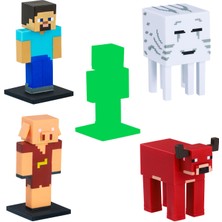 Minecraft 3D Toppeez 5'li Figür Seti MC2240 Model 5