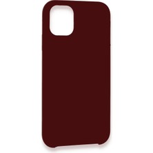 Derin Stok Iphone 11 Kılıf Lansman Legant Silikon - Bordo