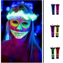 Marsilyan Glow Stick Boya Fosforlu Krem Boya 12 Adet