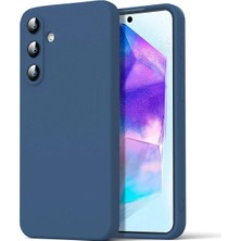 Derin Stok Galaxy A16 5g Kılıf Nano Içi Kadife Silikon - Lacivert