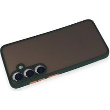 Derin Stok Galaxy S24 Kılıf Montreal Silikon Kapak - Yeşil
