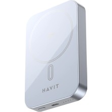 Havit PB5228 Titanium Magsafe 10.000MAH Powerbank – Titanyum