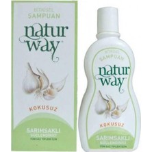 Otacı Naturway Kokusuz Sarımsak Şampuanı 500 ml Besleyici Etki ile Tüm Saç Tipleri İçin