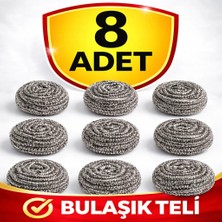 Nistabolje 8 Adet Bulaşık Teli Ovma Teli