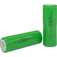 Marsilyan 1.2V 2800 Mah - A Size - Ni-Mh Şarjlı Pil - Başsız / Flat Head