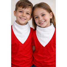 Sibel Günay Butik Beyaz Kare Fular | Bandana | Unisex | 51*51