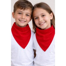 Sibel Günay Butik Kırmızı Kare Fular | Bandana | Unisex | 51*51