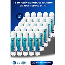 Watermelon Su Arıtma Cihazı Uyumlu Kokonat Bazlı Tatlandırıcı Filtresi 25 Adet Quick Bağlantılı