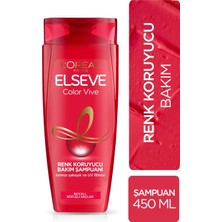 L'Oréal Paris Elseve Renk Koruyucu Bakım Şampuanı 450 ml Tüm Saçlar İçin Vegan Olmayan Formül