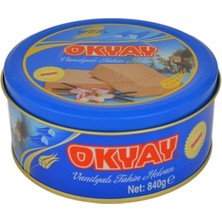 Okyay Sade Teneke Helva 840 gr Geleneksel Lezzet ve İpeksi Doku ile Sofralarınıza