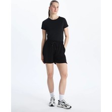 Lc Waikiki Yeni Sezon Beli Lastikli Kadın Spor Şort