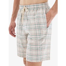 Blackspade Erkek Pijama Altı Şort 40891 - Ekose Desenli