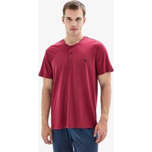Blackspade Erkek 3lü Pijama Takımı 40878 - Bordo