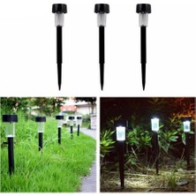 Marsilyan Güneş Enerjili Bahçe Lambası Plastik Saplama 10LU Set