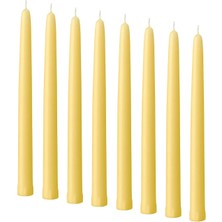 Ikea Klokhet Şamdan Mumu Sarı 8 Adet 5,5 Saat