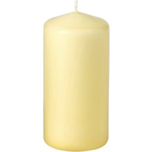 Ikea Dagligen Blok Mum Sarı 14 cm 40 Saat