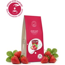 Kayla Gurme Çilek Çayı - Gerçek Çilek Meyve Taneli Çay - 250 g