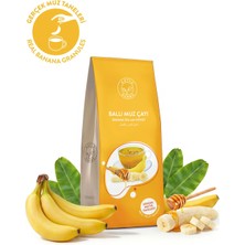 Kayla Gurme Ballı Muz Çayı - Gerçek Muz Meyve Taneli Çay - 250 g