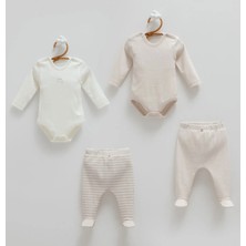 Caramell All Tıme Boy Body Pantolon 4lü Set - Gri - 50-56 cm Gri