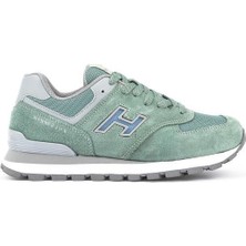 Hammer Jack Chile Hakiki Deri Oxide-Gri Kadın Spor Ayakkabı