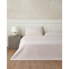English Home Belle Band Tek Kişilik Yatak Örtüsü Takımı 160x220 cm Pembe