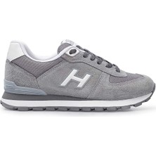 Hammer Jack Peru Hakiki Deri Ciment-Beyaz Kadın Spor Ayakkabı