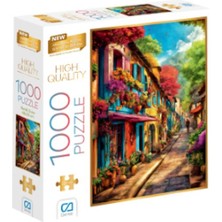 Ca Games Renkli Evler Puzzle 1000