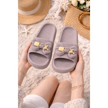 Slipcat Kadın Kaydırmaz Taban Terlik Balkon Banyo Havuz Sahil Plaj Havuz Günlük Terlik