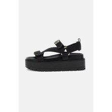 Guess Kadın Fetta Platform Sandalet - Siyah