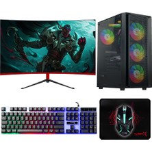 Turbox TX9047 I7 8700 16GB Ram 512GB SSD 8gb RX580 23.8 Inç Fhd Curved Oyuncu Oem Paket